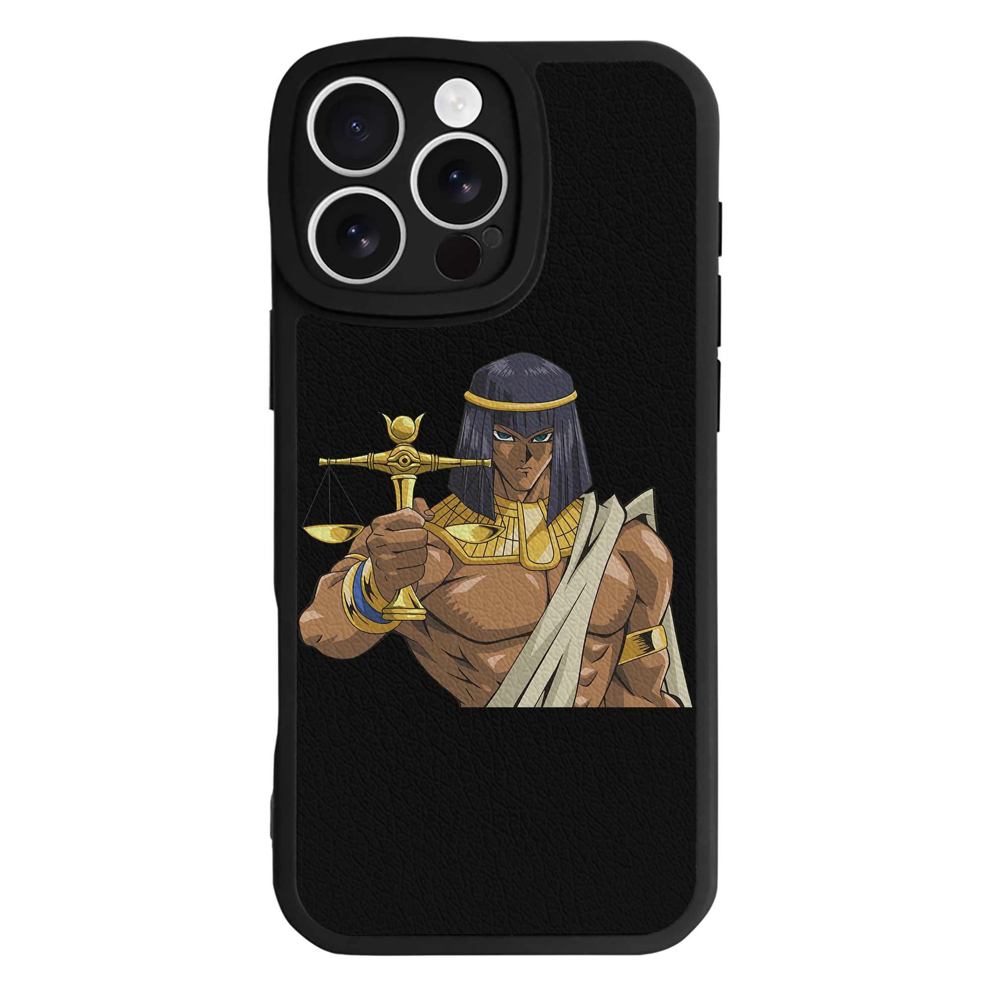 遊☆戯☆王 Yu-Gi-Oh! 【iPhone 16シリーズ対応】シリコンスマホケース（レザー調） 材質：シリコン
